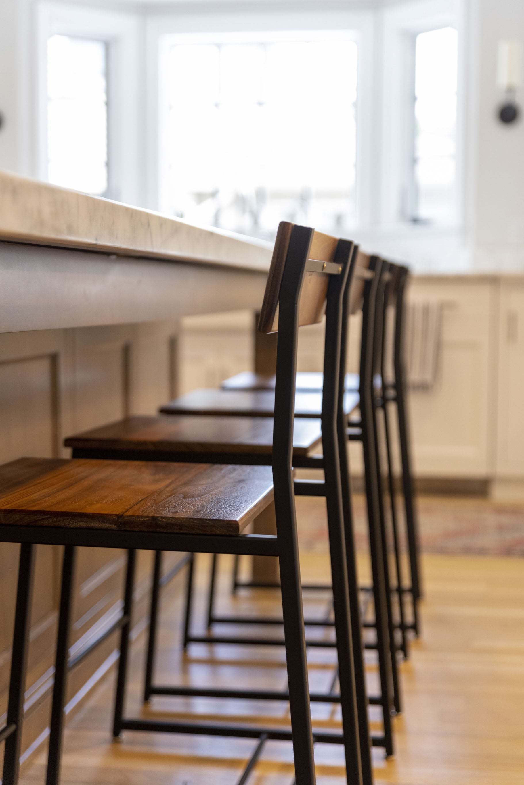 walnut kitchen counter stools