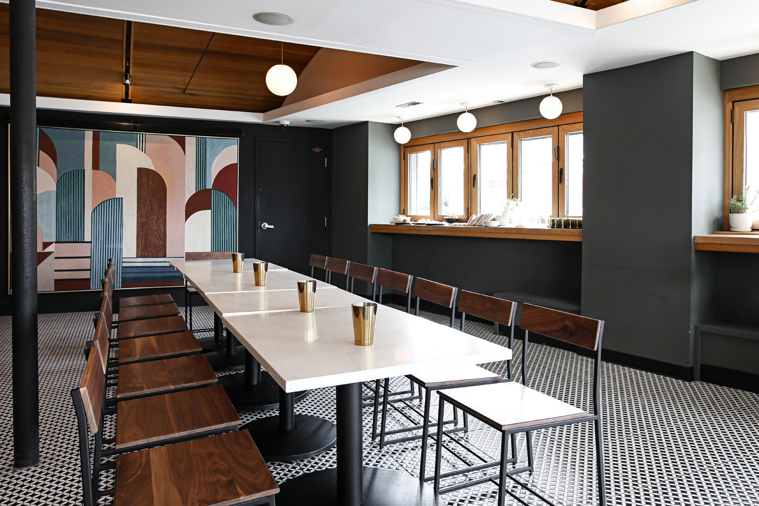 walnut dining chairs