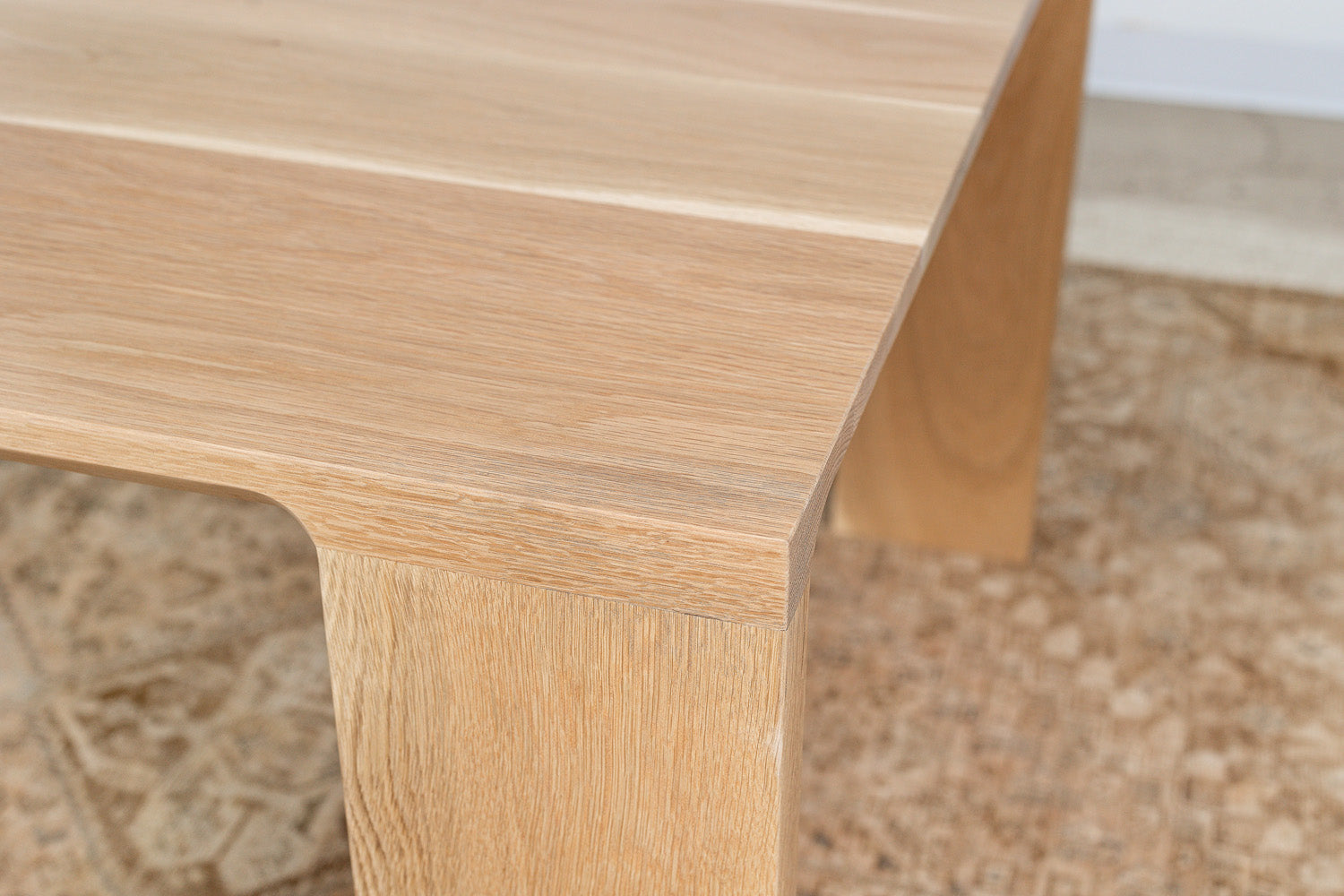 modern wood dining table