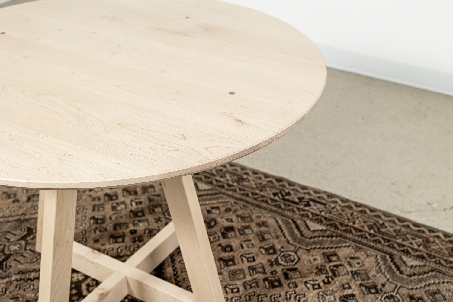 Modern wood dining table