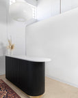 custom reception desk