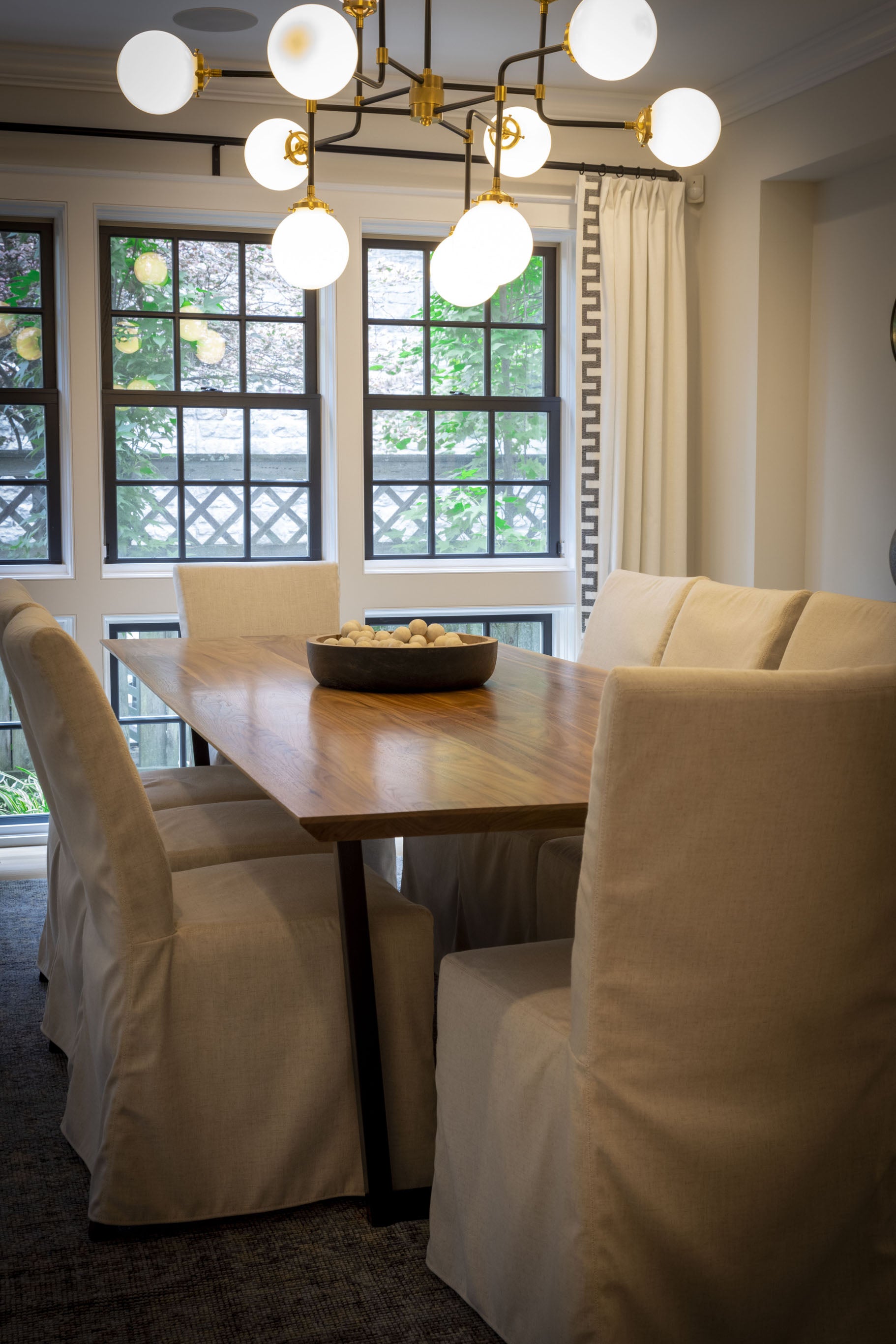 walnut dining table