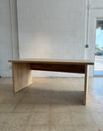 solid wood desk