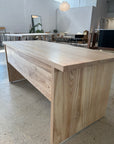 solid wood desk
