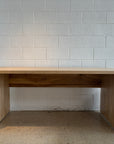 solid wood desk