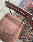 walnut chair