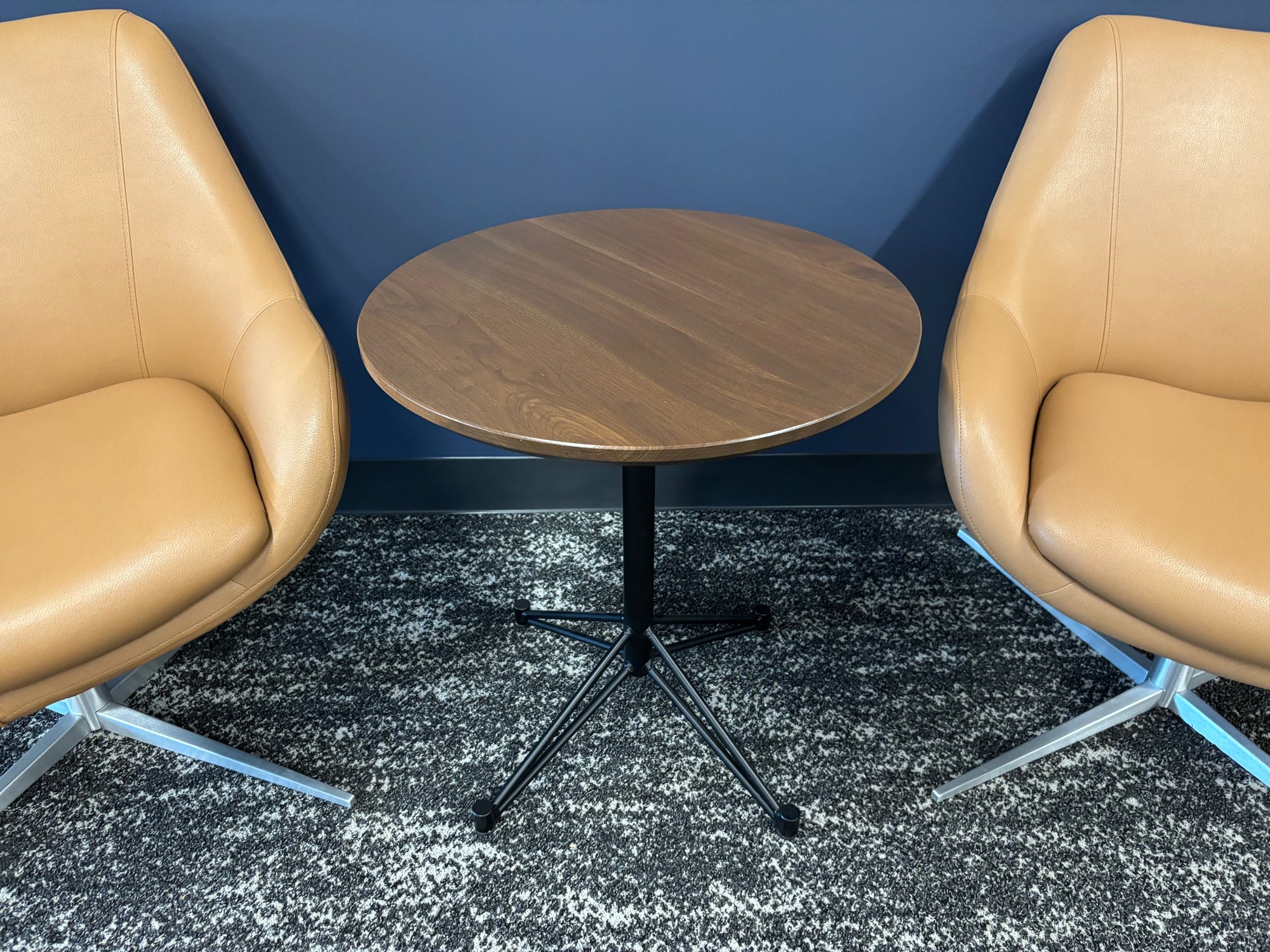 office furniture, walnut side table