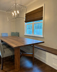 walnut dining table