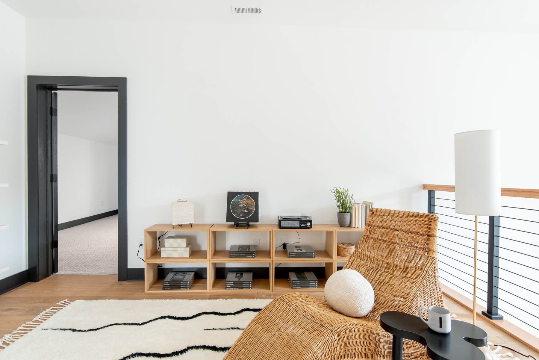 modular wood shelving