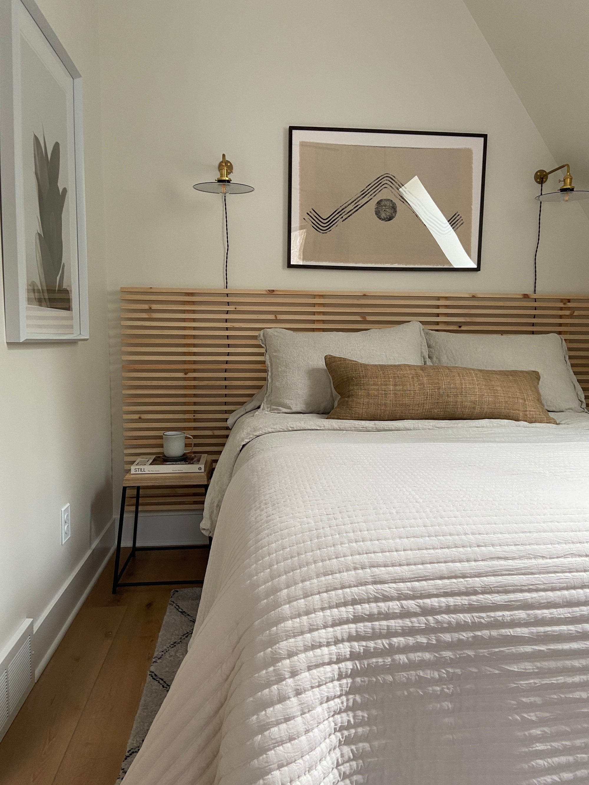 Small modern nightstand