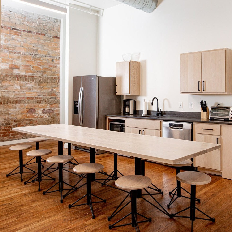 The Mast stool by Edgework Creative, office seating