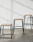 STAX stool by Edgework Creative, stacking stools