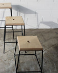 STAX stool by Edgework Creative, stacking stools and end table