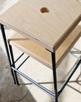 STAX counter stool by Edgework Creative, stacking stools