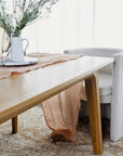 square wood dining table