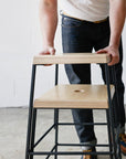 STAX stool by Edgework Creative, stacking stools