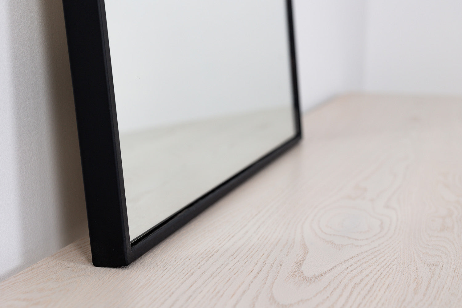 metal framed mirror