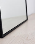 metal framed mirror