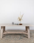 solid wood dining table