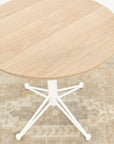 wood side table