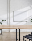 Modular wood desk