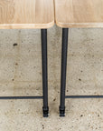 Modular wood desk