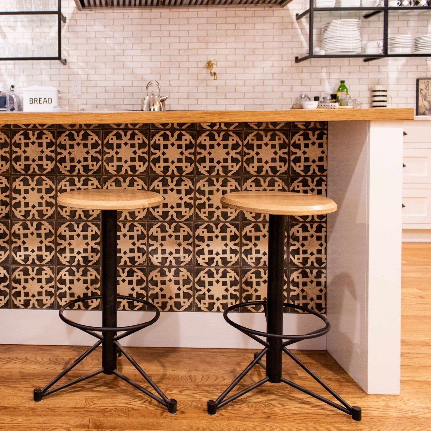 The Mast counter stool by Edgework Creative, custom seating