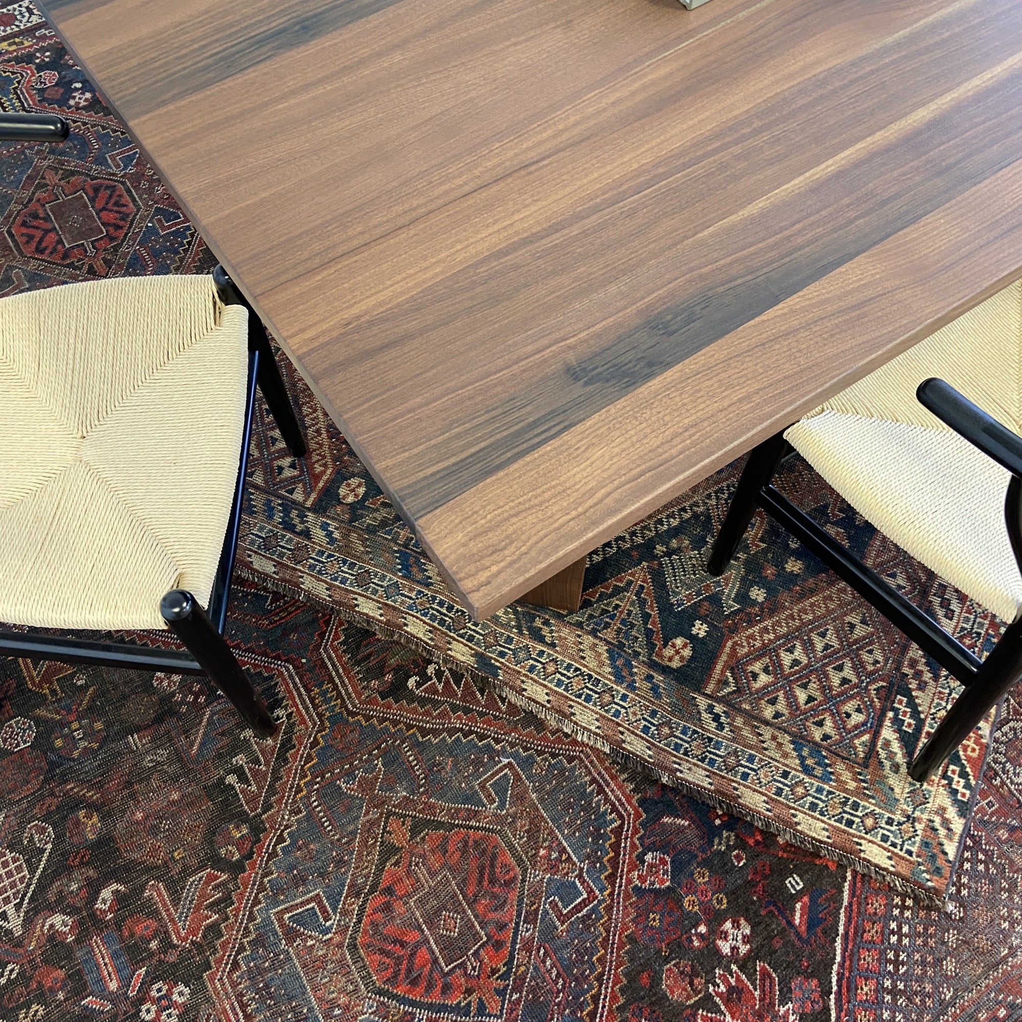 walnut dining table