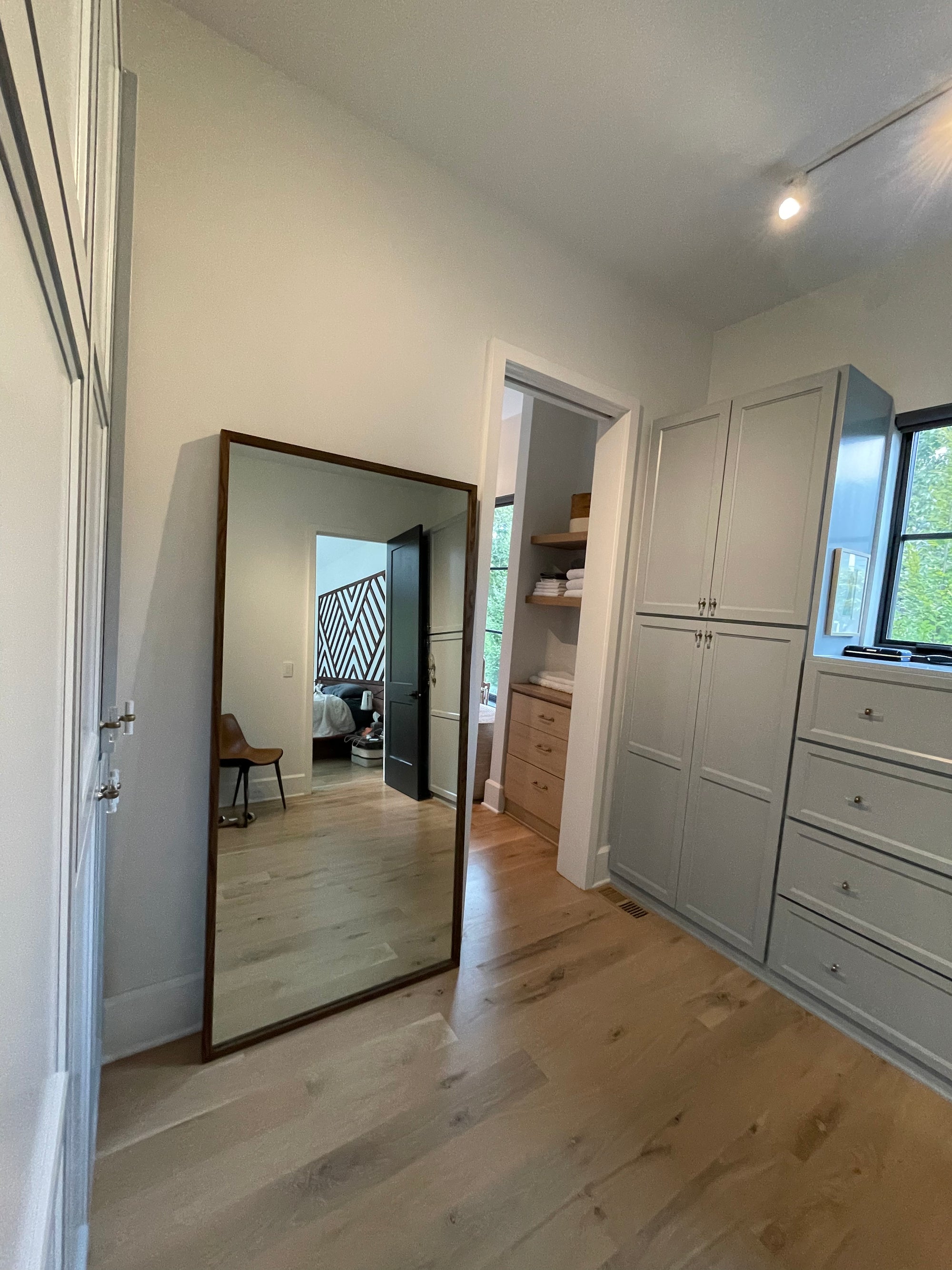oversized closet mirror