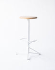 Mast Bar Stool- White Oak