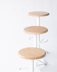 Mast Bar Stool- White Oak
