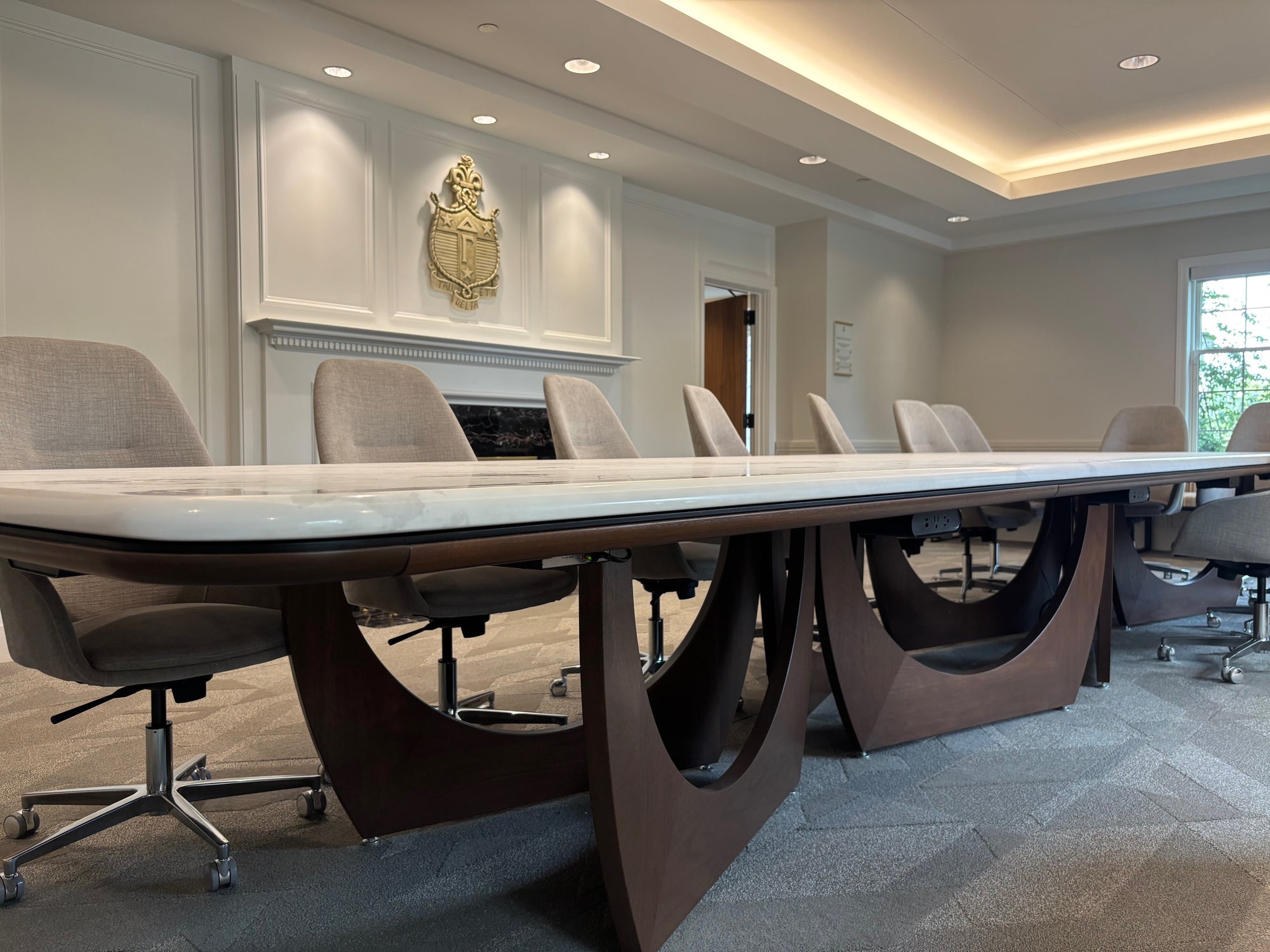 From foundation to function: office furniture for Delta Gamma