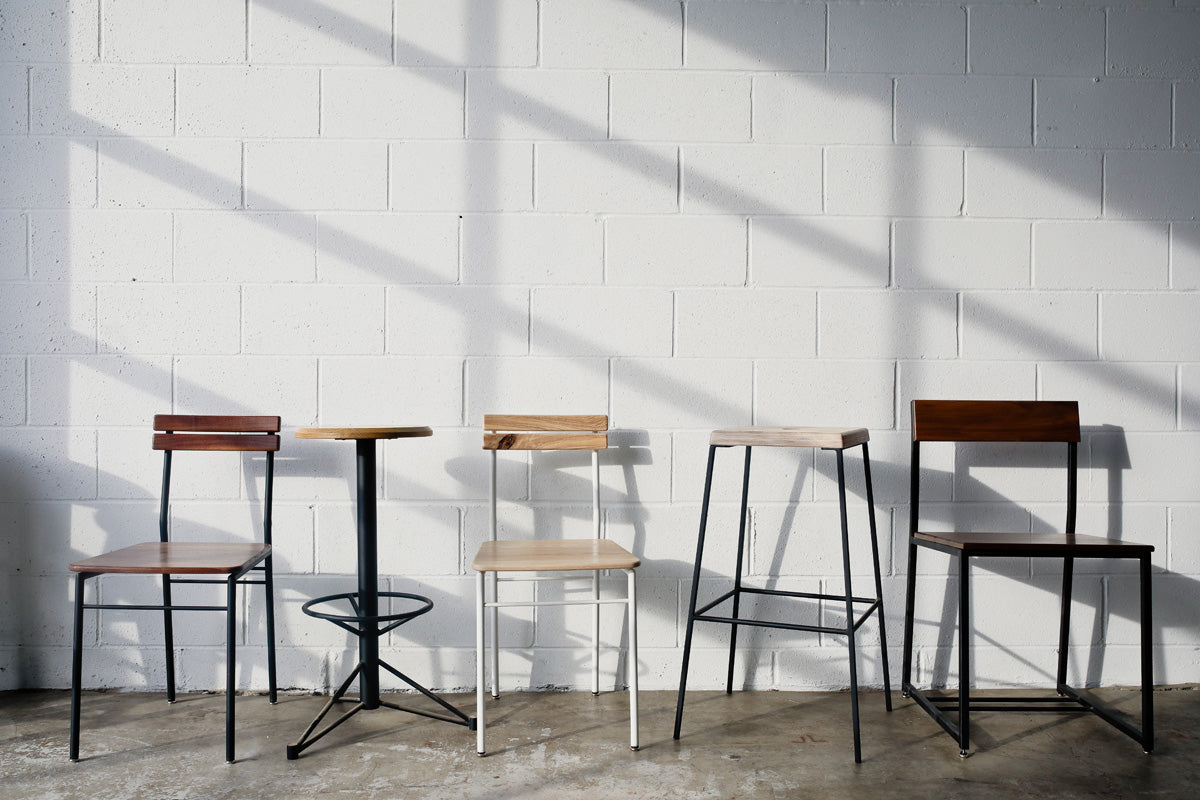 modern chairs and barstools