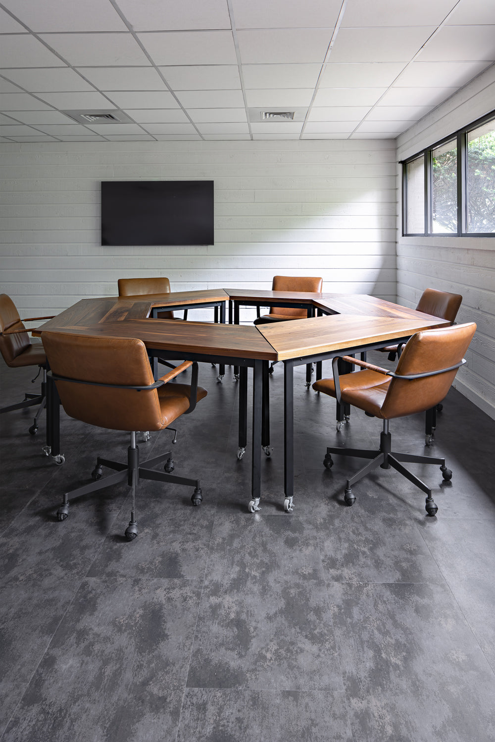Modern Modular Tables HIVE Table Edgework Creative