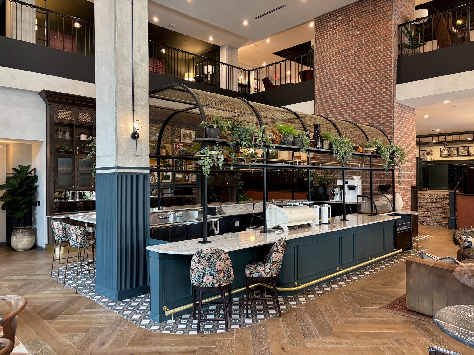 coffee bar for an amenity space