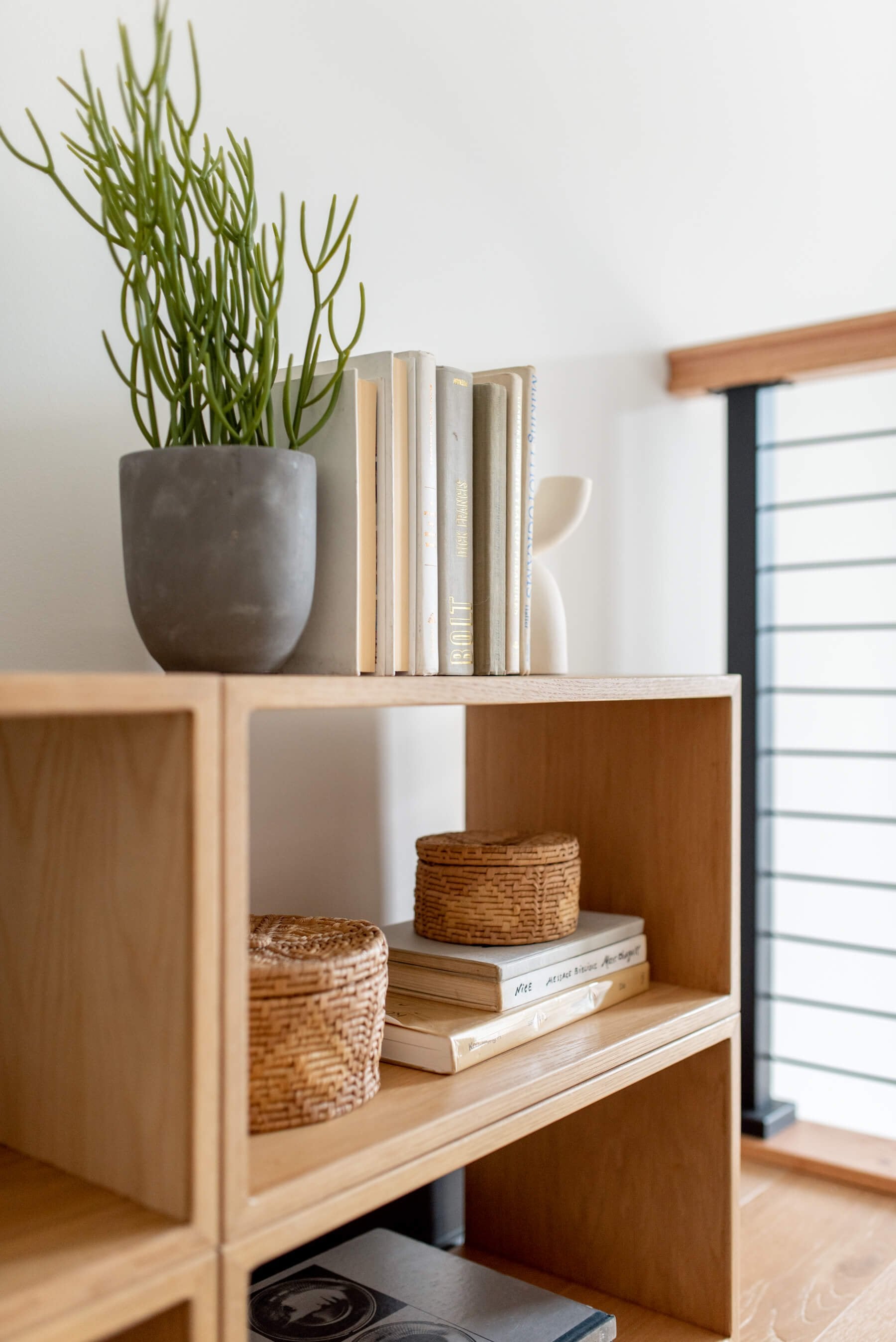 Modular shelving by Edgework Creative