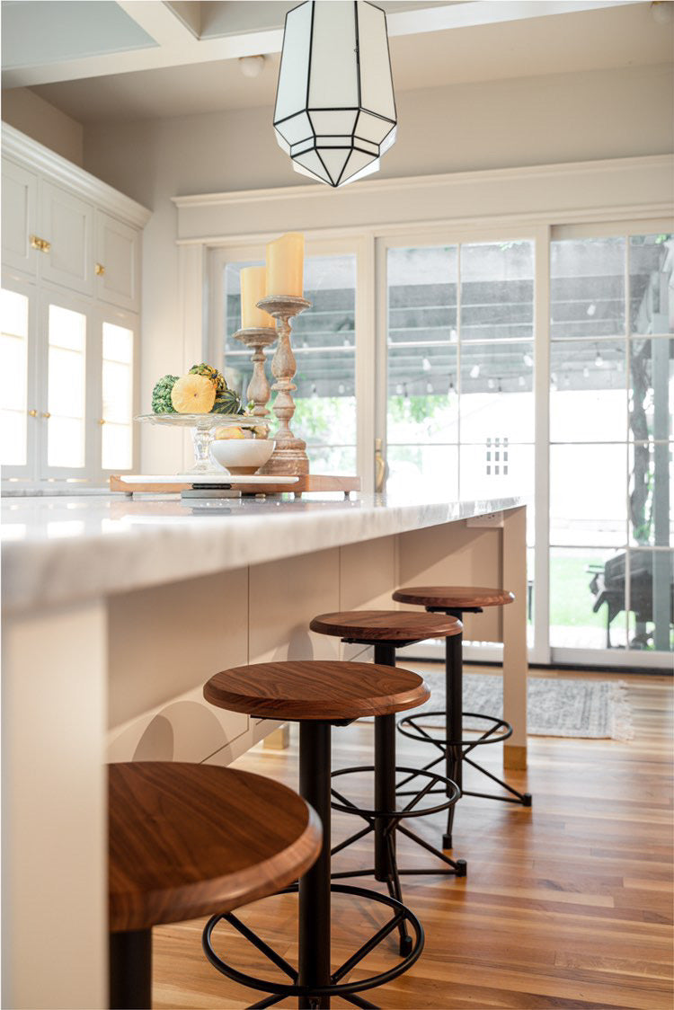 Mast Bar Stool- Walnut