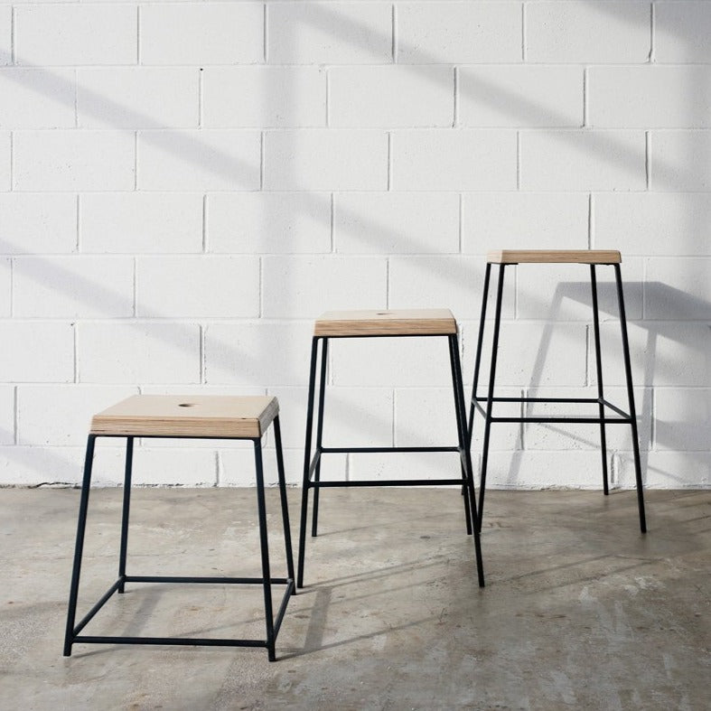 STAX stool by Edgework Creative, stacking stools