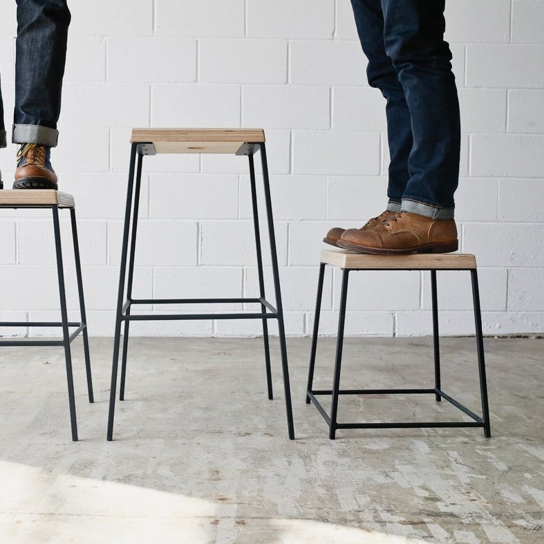 STAX stool by Edgework Creative, stacking stools