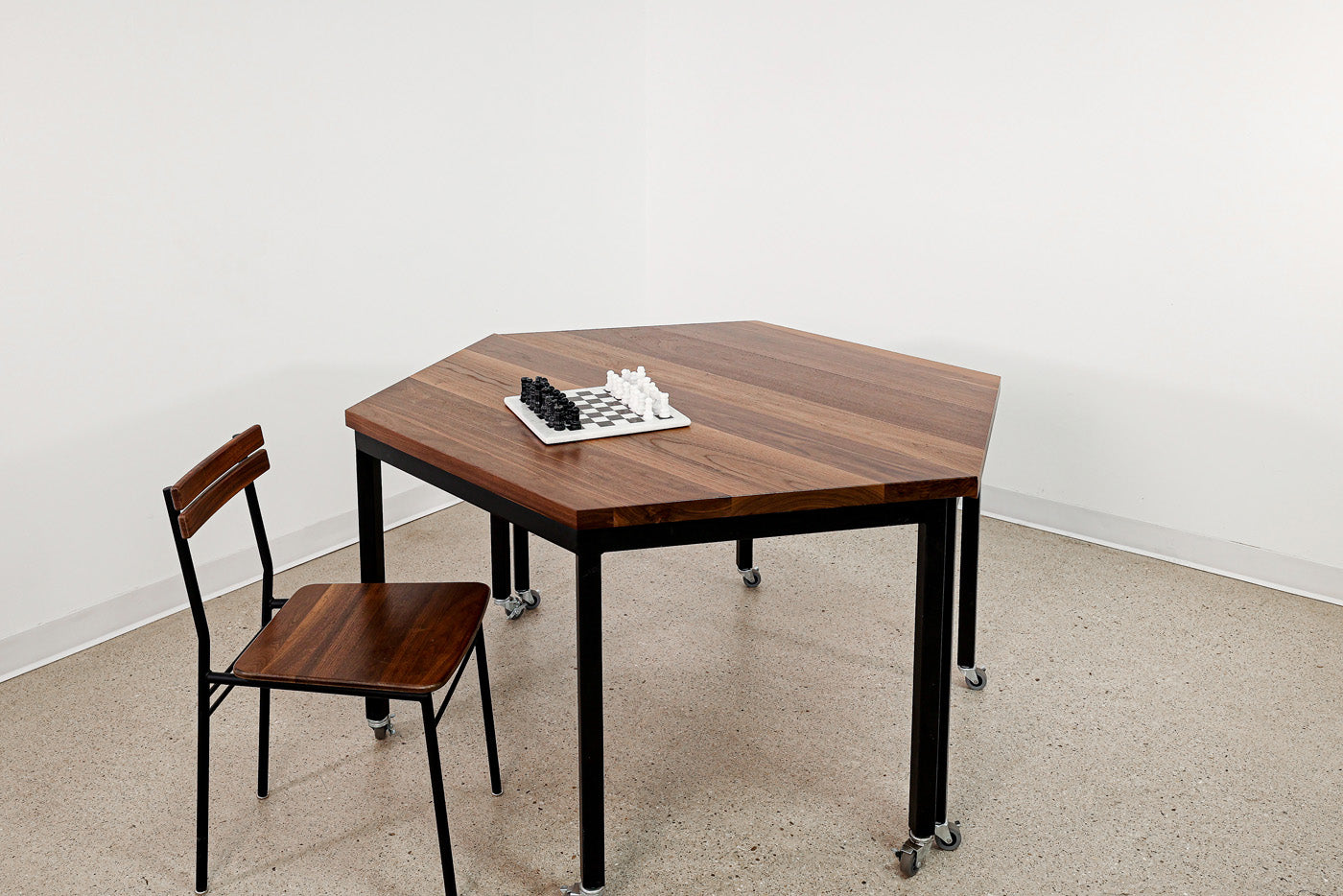 wood modular table