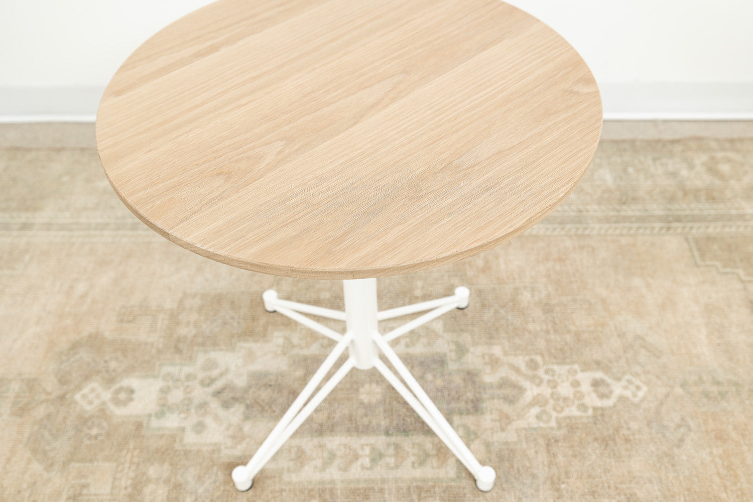 wood side table