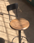 The Mast counter stool by Edgework Creative, custom seating