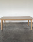 square wood dining table