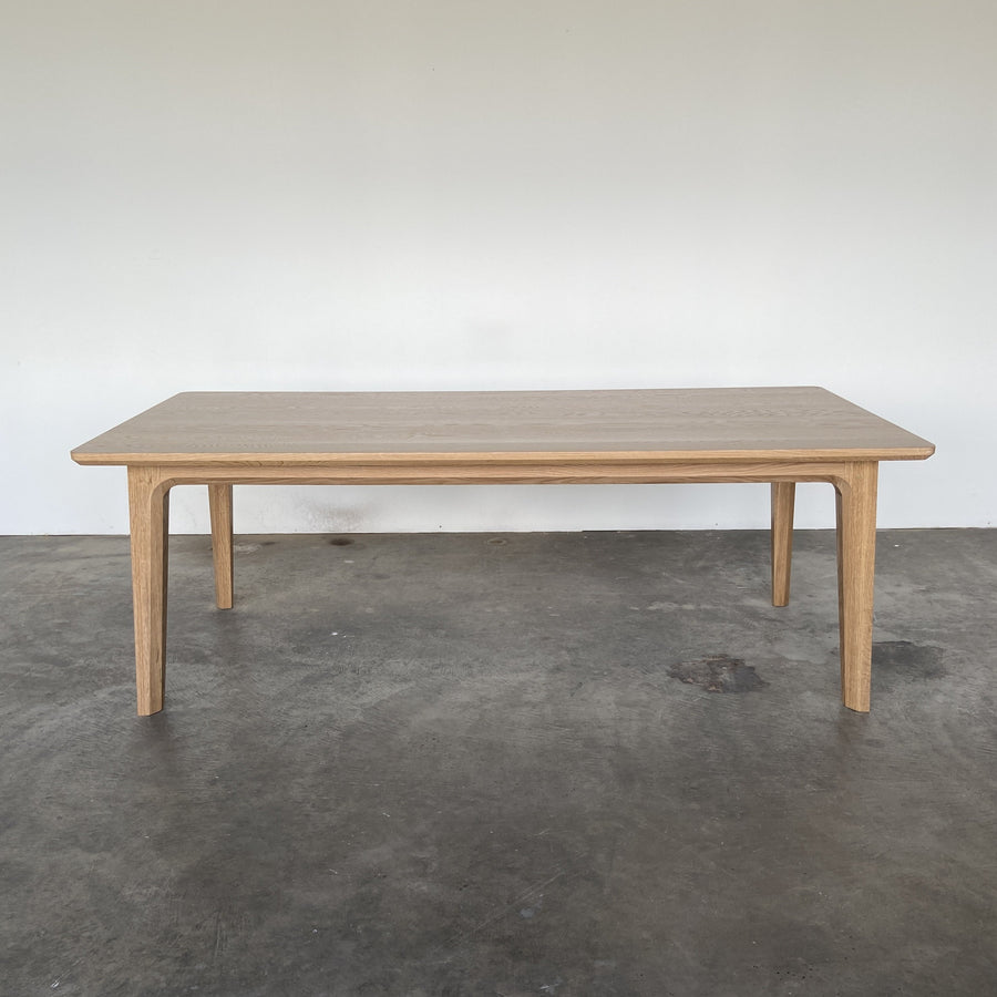 square wood dining table