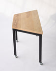 Handcrafted wood desks