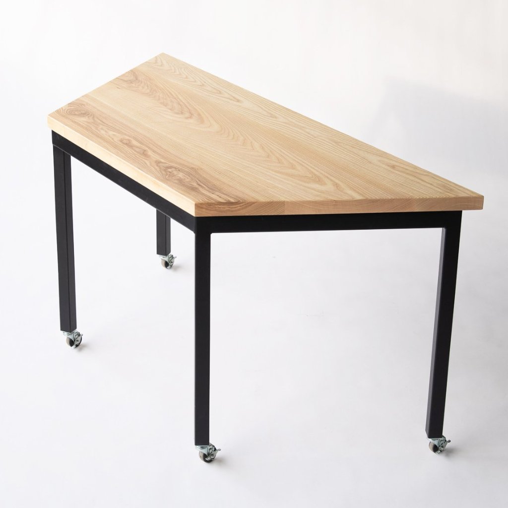 Handcrafted wood desks