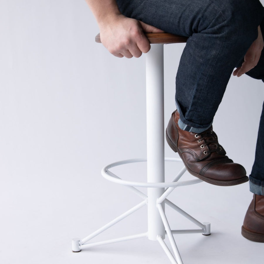 Mast Stool by Edgework Creative, custom seating