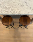 walnut kitchen stools