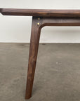 square wood dining table