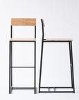 The Scout bar stool by Edgework Creative, custom seating